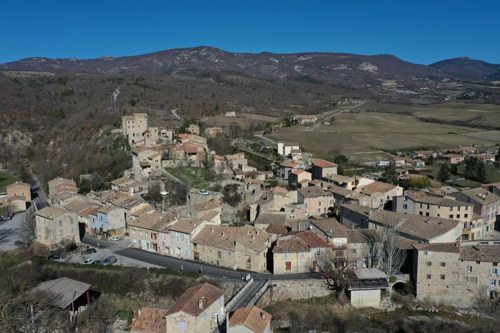Gite Confortable Village Medieval Sainte-Jalle Baronnies Provencales Экстерьер фото